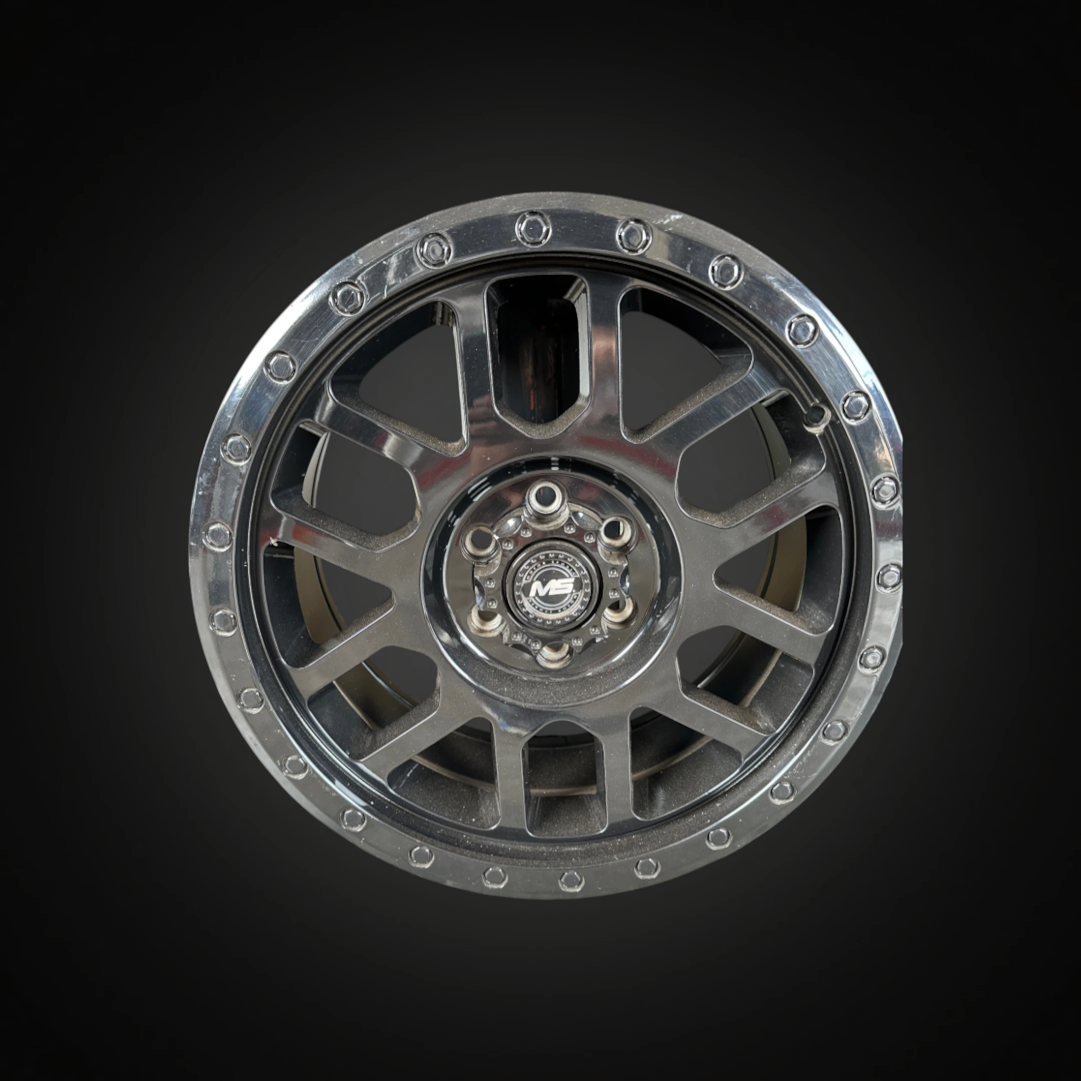 RIN MS 17X8 6X114.3 ET30 BLACK