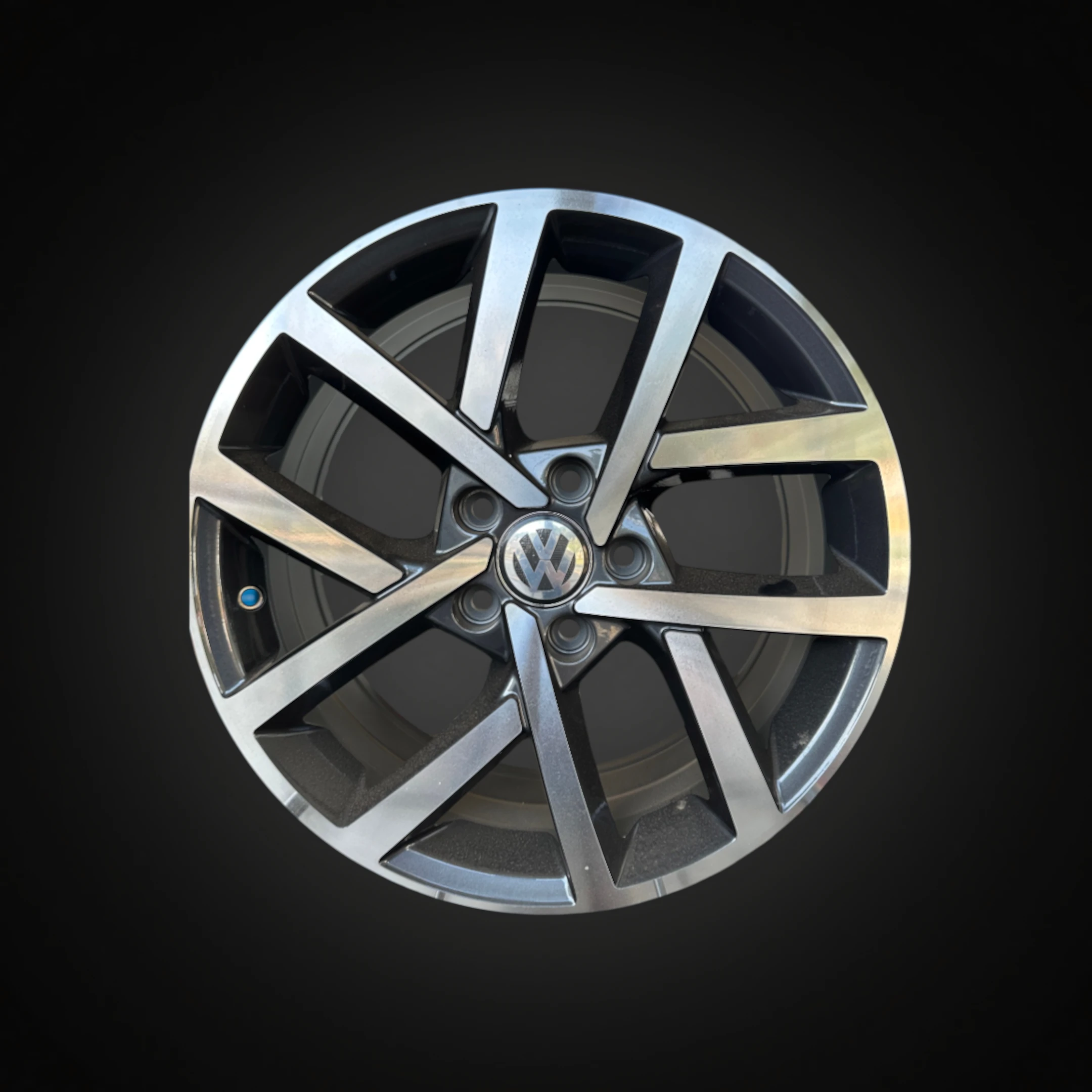 RIN R1 SPORT 17X7 5X112 178643 GUNMETAL MACHINE FACE ET49 CB57.1