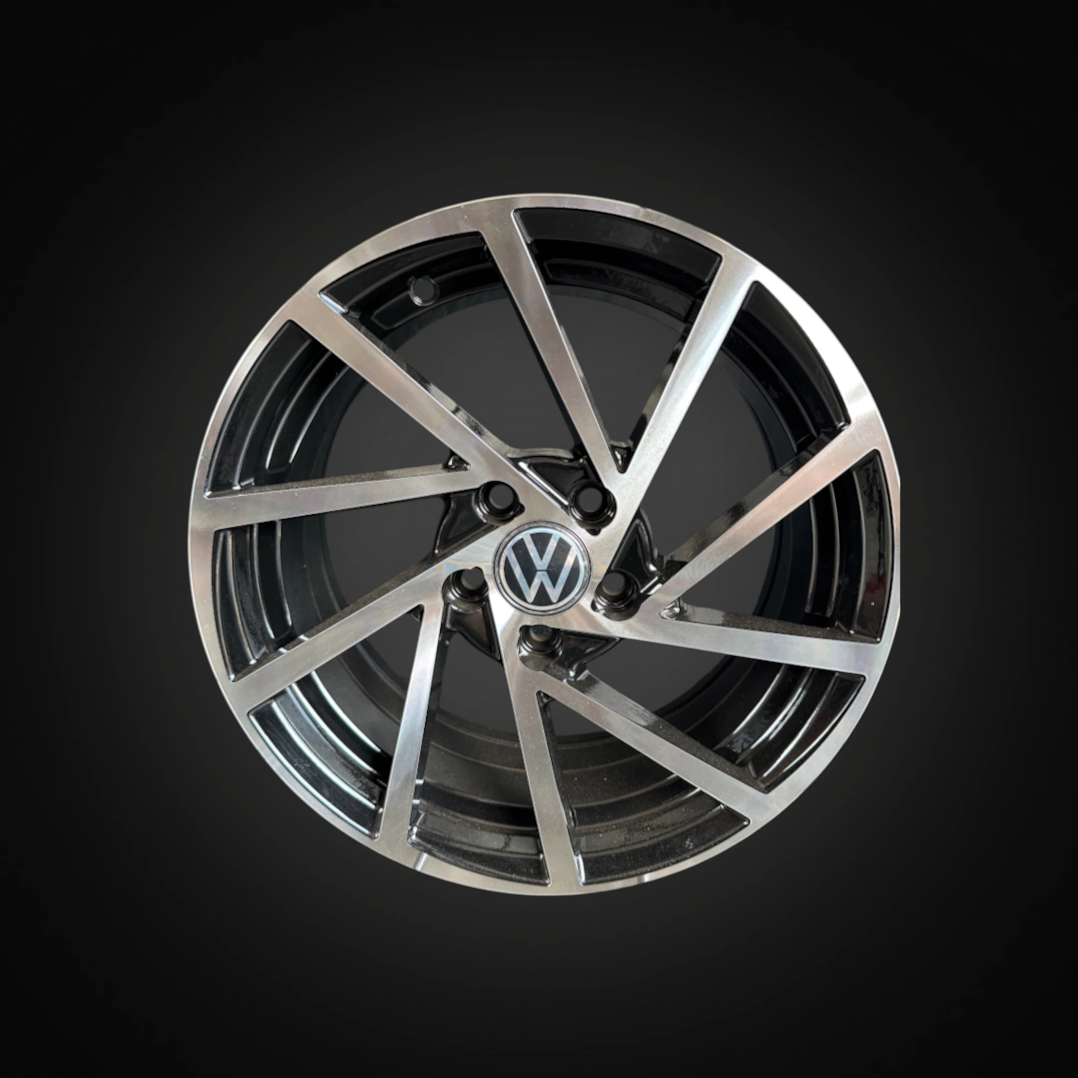RIN R1 SPORT 151538 15X6.5 5X100 VW DARK GUNMETAL ET30 CB73.11