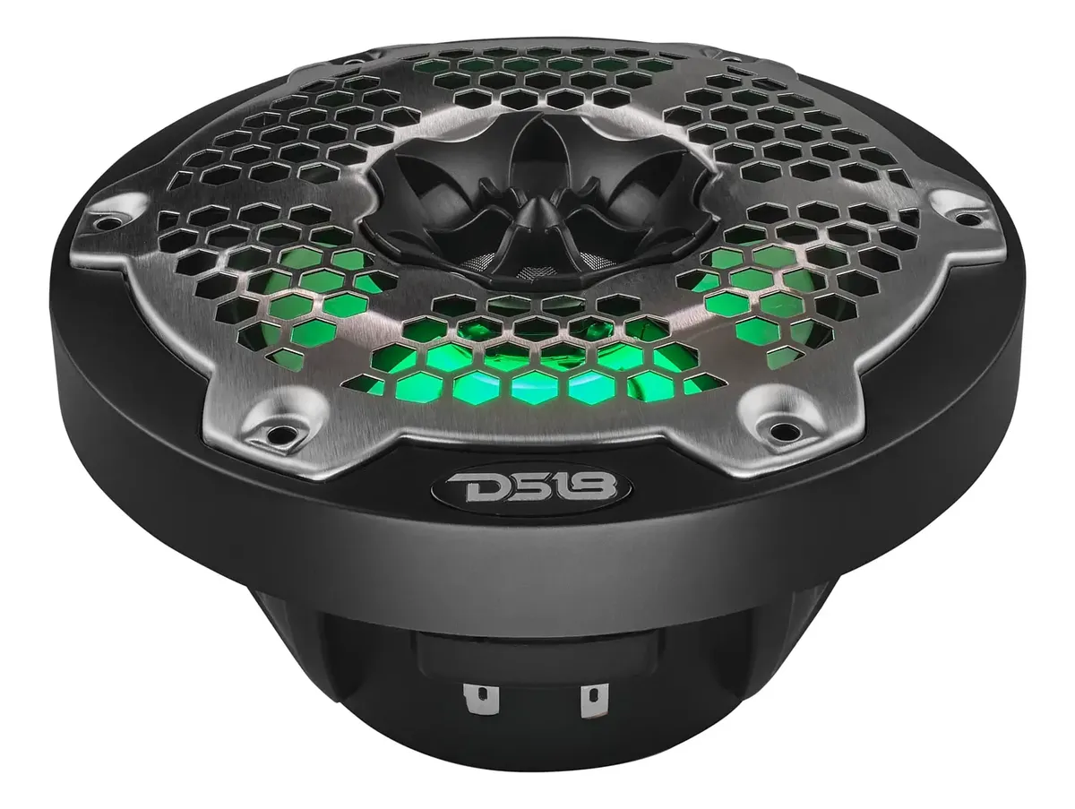 BOCINA DS18 BK 6.5 MARINA REJILLA METALICA