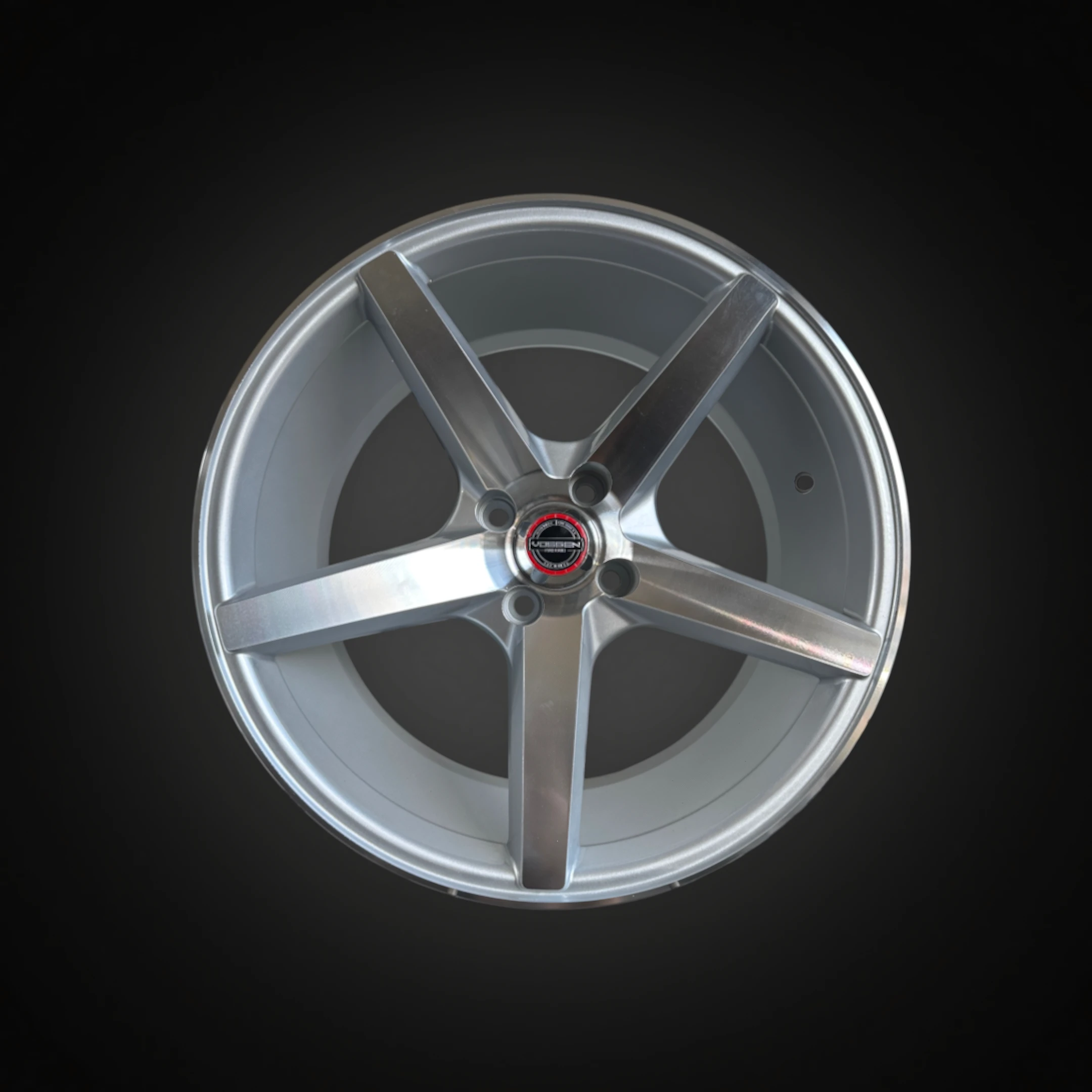 RIN R1 SPORT 176565 17X8 4X100 SILVER MACHINE ET30 CB73.1