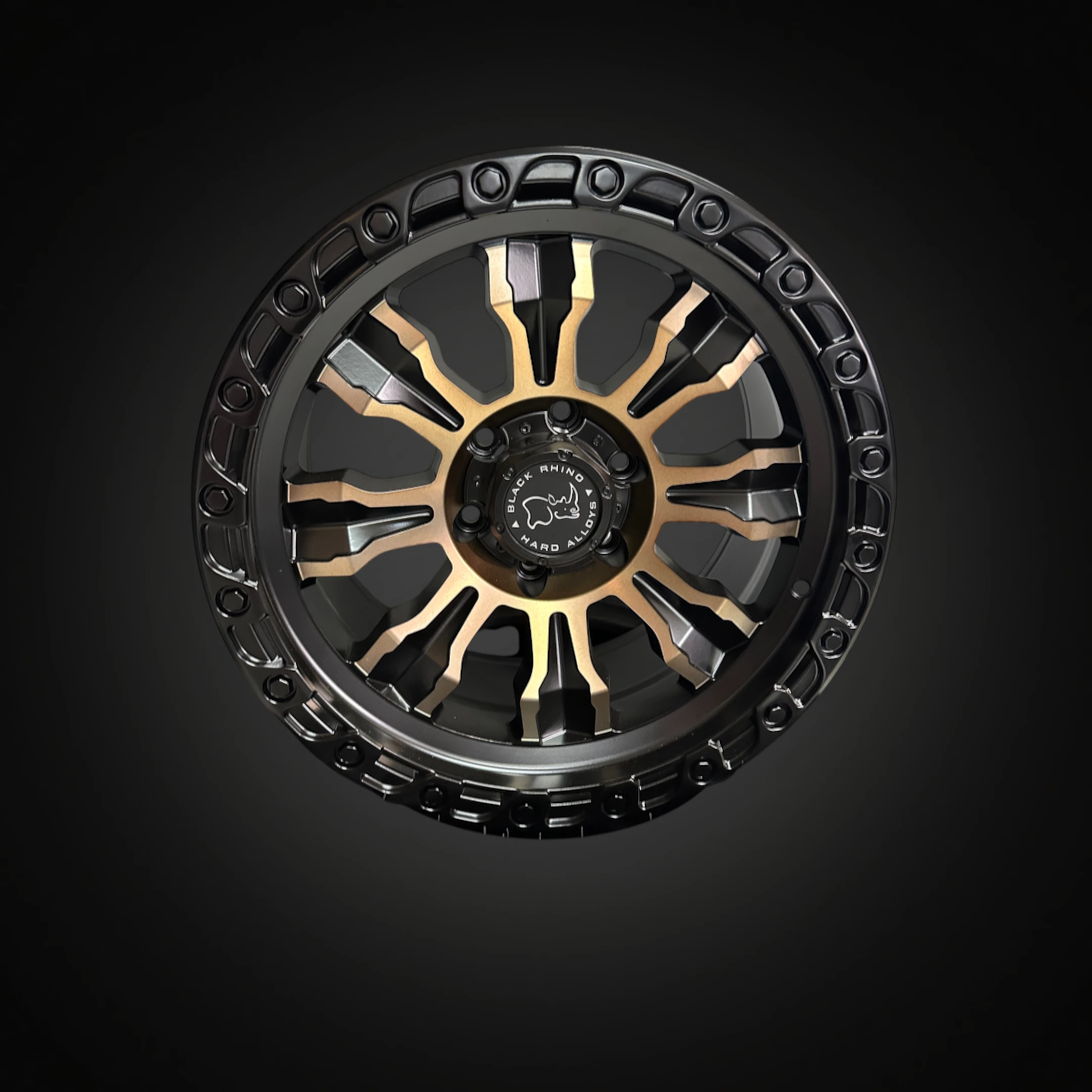 RIN R1 SPORT 209526 20X9 6X139.7 MATTE BLACK MACHINE FACE+BRONZE ET0 CB110.1