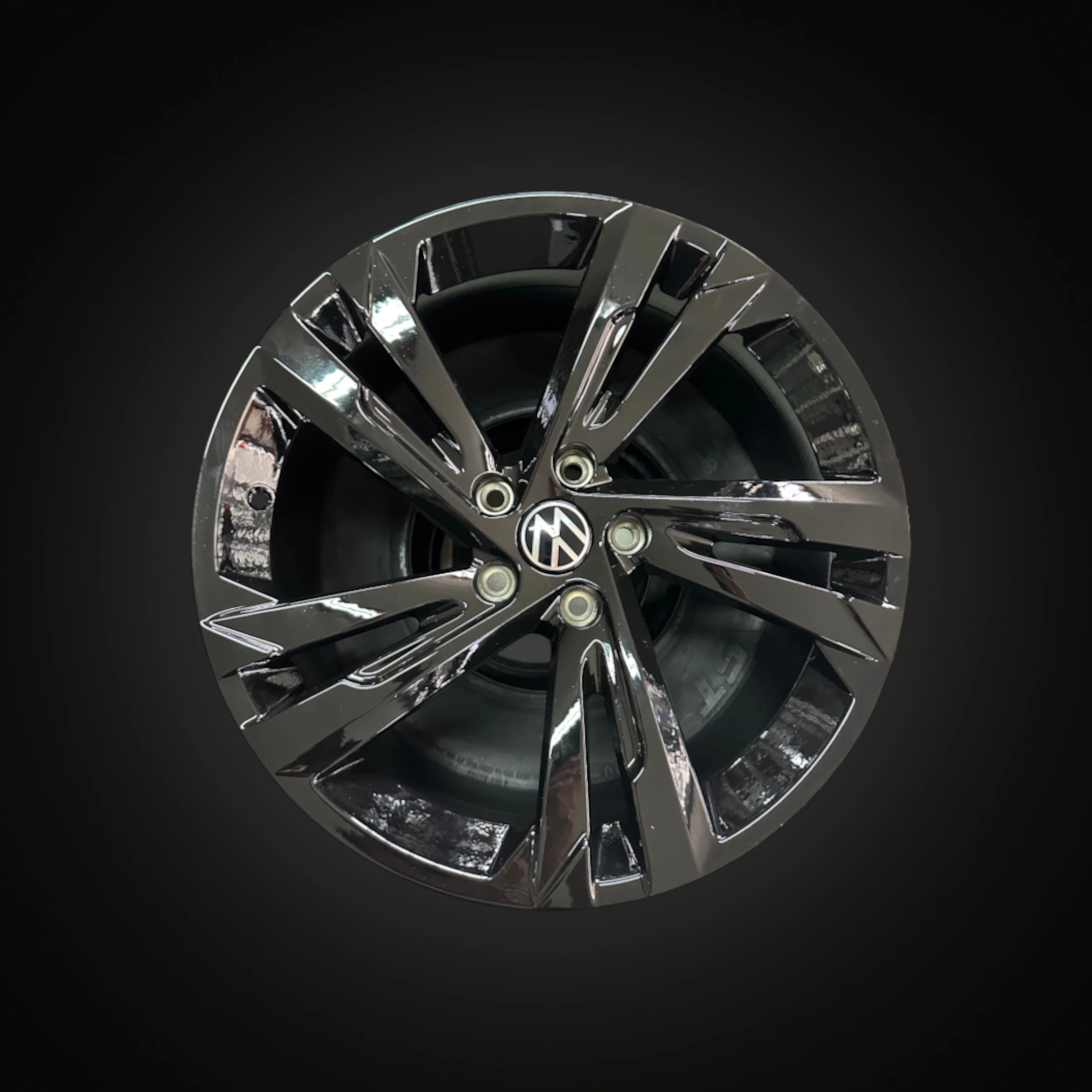 RIN R1 SPORT 18X8 5X112 189148 BLACK ET42 CB75.1